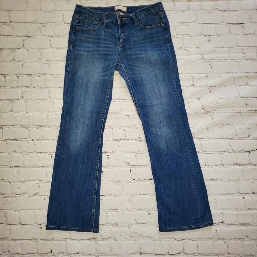 Banana Republic Jeans Women's Blue Denim Cotton Bootcut Dark Fits 29/8